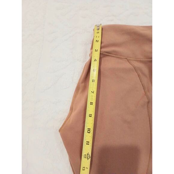 Fabletics Define Powerhold Leggings Figure Control S Beige Sorbet Stretch Yoga - Picture 12 of 16